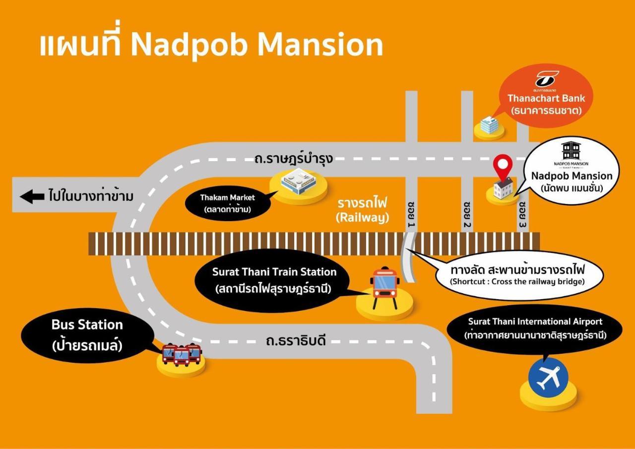 Nadpob Mansion Ξενοδοχείο Σούρατ Τανί Εξωτερικό φωτογραφία